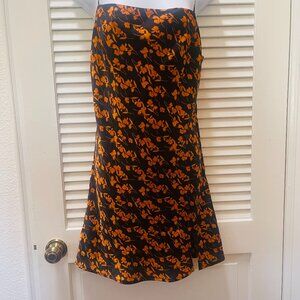 Princess Polly Floral Slip Midi Dress Size 10